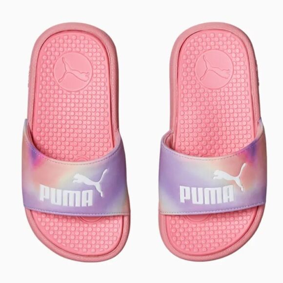 Puma | Cool Cat Prismatic Little Kids' Slides - Picture 1 of 6